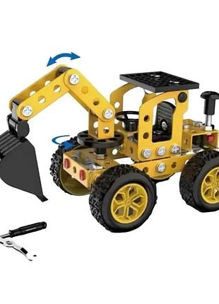 Детский конструктор инженерная машинка yk667 112 pcs
