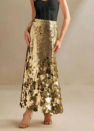 Спідниця paco rabanne h&m колаборація