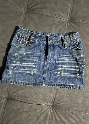 Джинсова спідниця