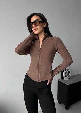 Лонгслив на молнии 7