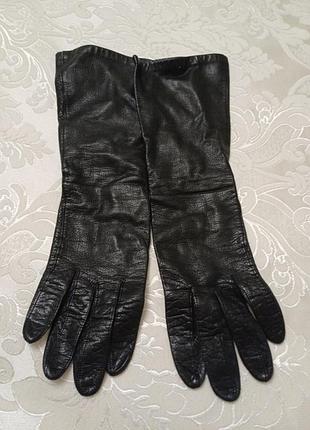 Перчатки кожаные