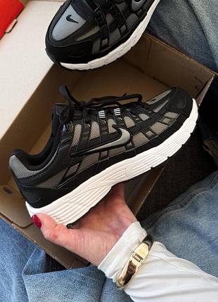Кроссовки nike p-6000 black