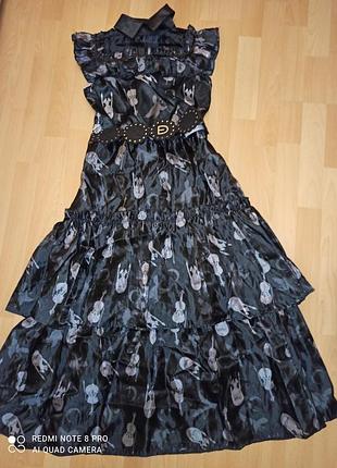 Платье венздей wednesday хелловин