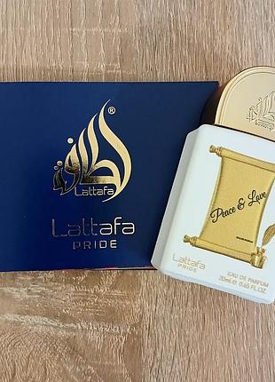 Lattafa
peace & love
 унісекс