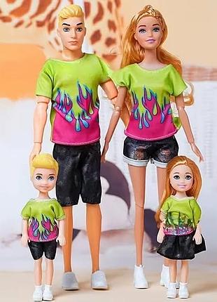 Ляльки 4 шт. 4 вида