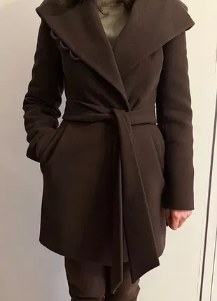 Пальто вовняне жіноче утеплене steka