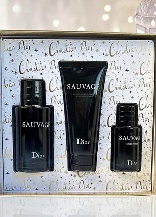 Подарунковий набір dior sauvage