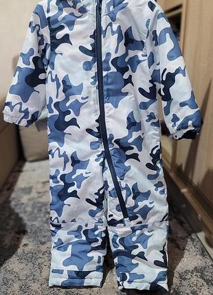 На теплую зиму комбинезон мальчик, девочка