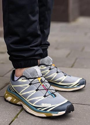 Salomon s lab xt-6 dover silver beige