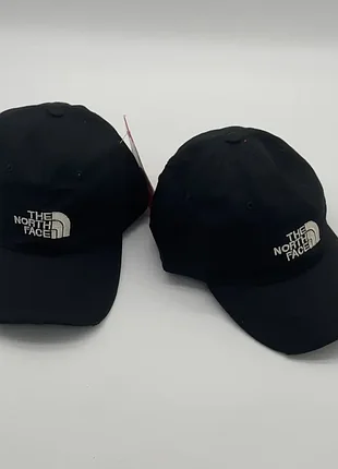 Кепка the north face унисекс потерта с логотипом – черная