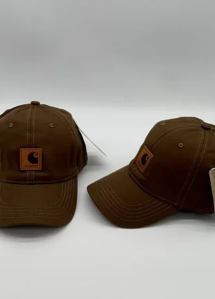 Зручна бавовняна кепка carhartt регулюється за допомогою ремінця та вигнутим козирком для міських прогулянок