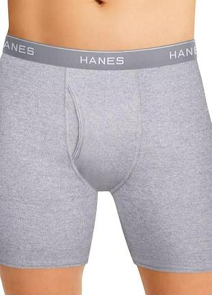 Набор 2шт. мужские трусы боксеры бренда hanes ☀️☀️☀️