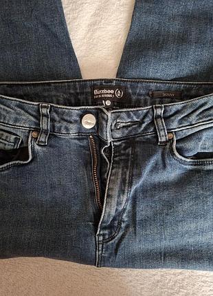 Джинсы синие