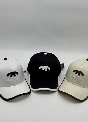 Стильна бейсболка з логотипом chanel із регульованим розміром від 55 до 59 см для щоденного використання