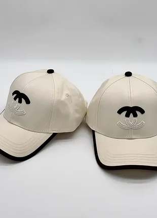 Стильна бейсболка з логотипом chanel із регульованим розміром від 55 до 59 см для щоденного використання