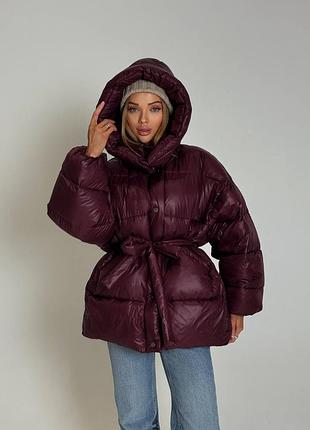 Трендовий пуфер з поясом