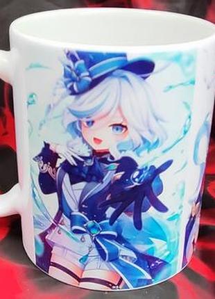 Чашка аніме фуріна геншин імпакт furina кружка genshin impact