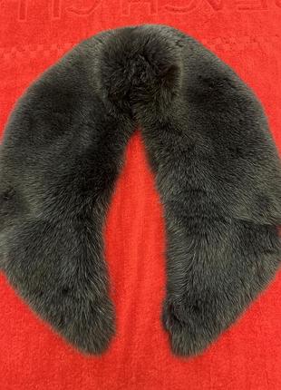 Розкішний великий комір з песця