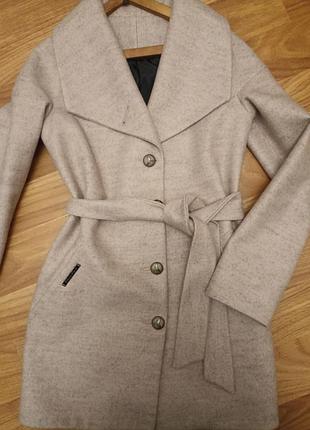 Пальто кашемировое женское демисезон