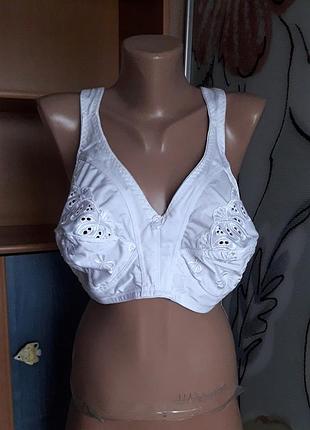 Бюстгальтер, 44dd/100e, бавовна, поліестер, milavitsa