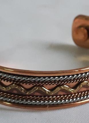 Медный магнитный браслет с магнитами