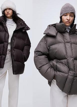Куртка пуховик h&m premium