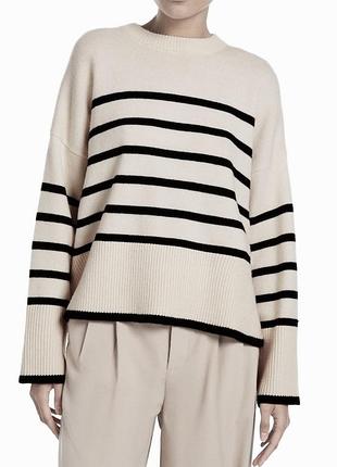 Bershka молочний демісезонний светр