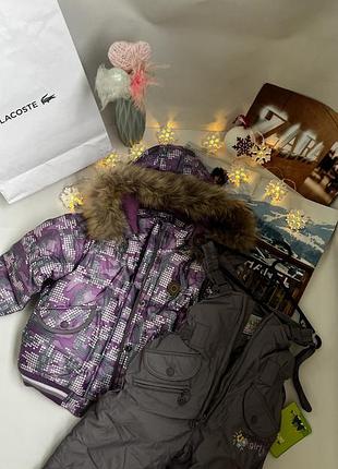 Детский зимний комбинезон + куртка на девочку ❤️