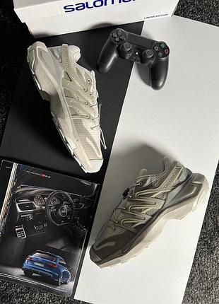 Salomon xt pu.re advanced beige grey