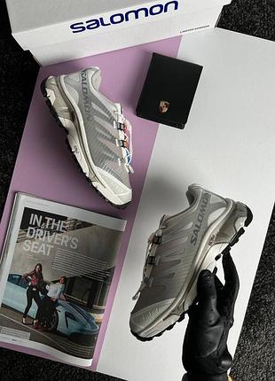 Salomon xt-4 lab w white silver