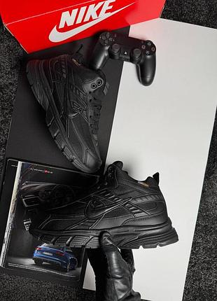 Nike initiator high fur all black