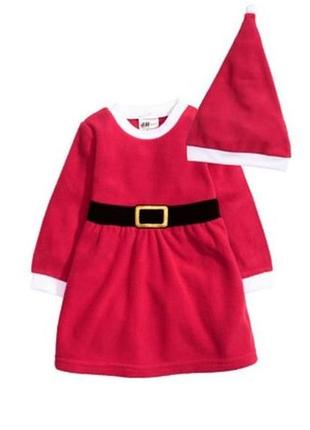 Новорічний костюм для дівчинки. бренд h&m