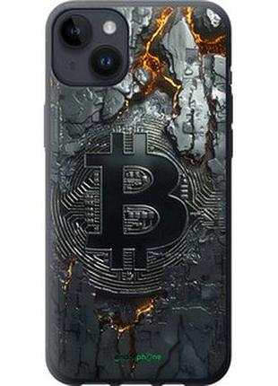 Чехол на iphone 14 plus раскаленный биткойн "6091u-2645-73076"