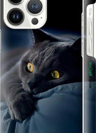 Чохол на iphone 13 pro димчастий кіт "825m-2372-73076"