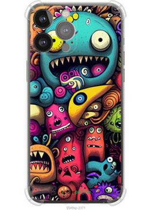 Чехол на iphone 13 pro max cмешные монстры "5549sp-2371-73076"