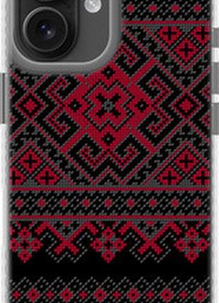 Чохол на iphone 16 вишиванка 52 "1763pc-3709-73076"