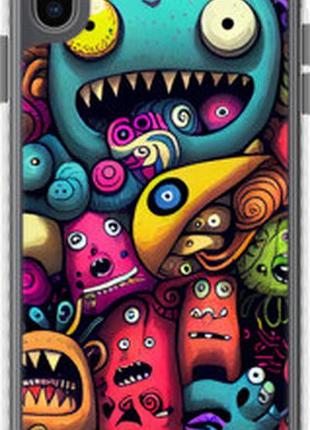 Чохол на iphone xs max cмішні монстри "5549pc-1557-73076"