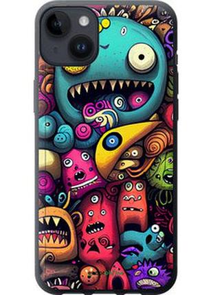 Чехол на iphone 14 plus cмешные монстры "5549u-2645-73076"