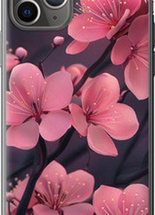 Чохол на iphone 11 pro пурпурова сакура "6075u-1788-73076"