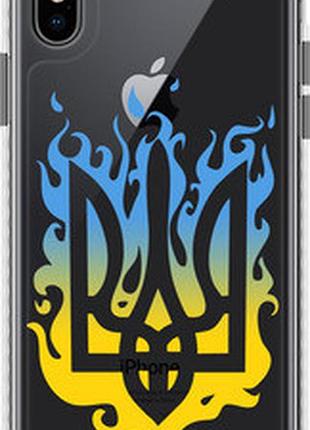 Чехол на iphone xs герб v1 "5258pc-1583-73076"