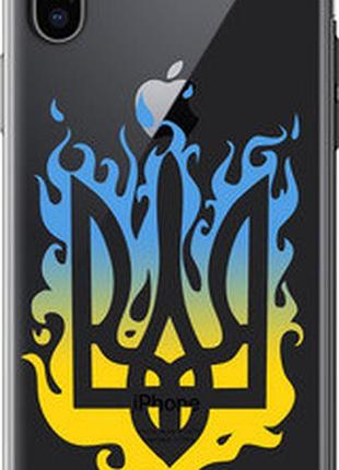 Чехол на iphone xs герб v1 "5258t-1583-73076"