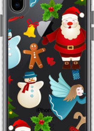 Чохол на iphone x новорічний 1" 4614pc-1050-73076"