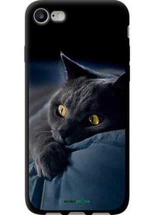 Чохол на iphone 8 димчастий кіт "825b-1031-73076"