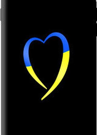 Чохол на iphone 8 plus жовто-блакитне серце "885b-1032-73076"