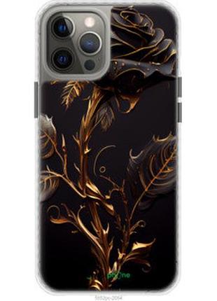 Чехол на iphone 12 pro max роза 3 "5552pc-2054-73076"