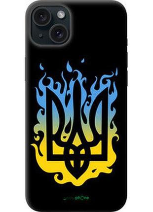 Чехол на iphone 15 plus герб v1 "5258b-3097-73076"