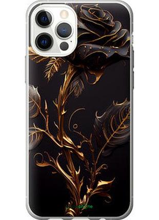 Чехол на iphone 12 роза 3 "5552t-2053-73076"