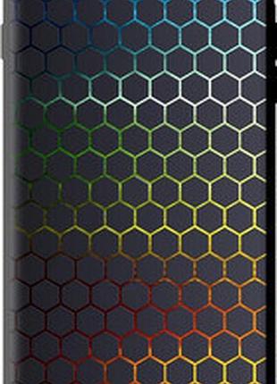 Чохол на iphone 8 plus переливні стільники "498b-1032-73076"