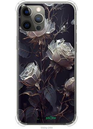 Чохол на iphone 12 pro max троянди 2 "5550sp-2054-73076"