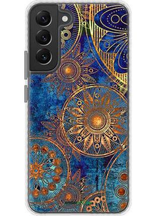 Чохол на samsung galaxy s22 plus золотий візерунок "678pc-2495-73076"